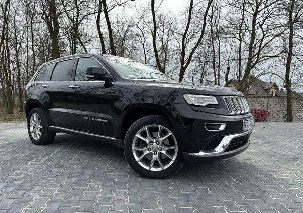 Jeep Grand Cherokee cena 106000 przebieg: 107600, rok produkcji 2013 z Stawiszyn małe 172